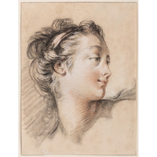 The Head of a Young Woman Looking to the Right